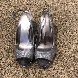 Nine West sparkle heels